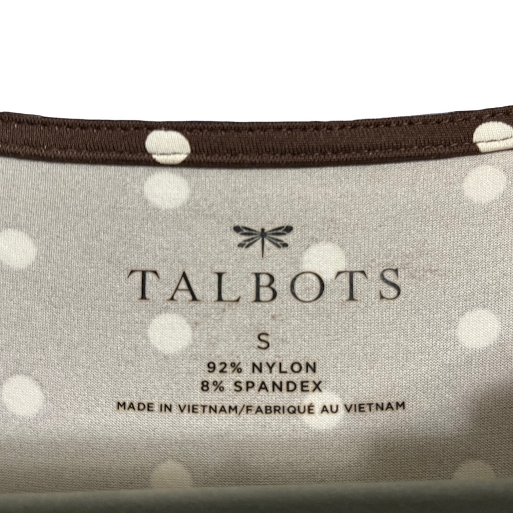 Talbots Size Small polka dot dress - Picture 2 of 4